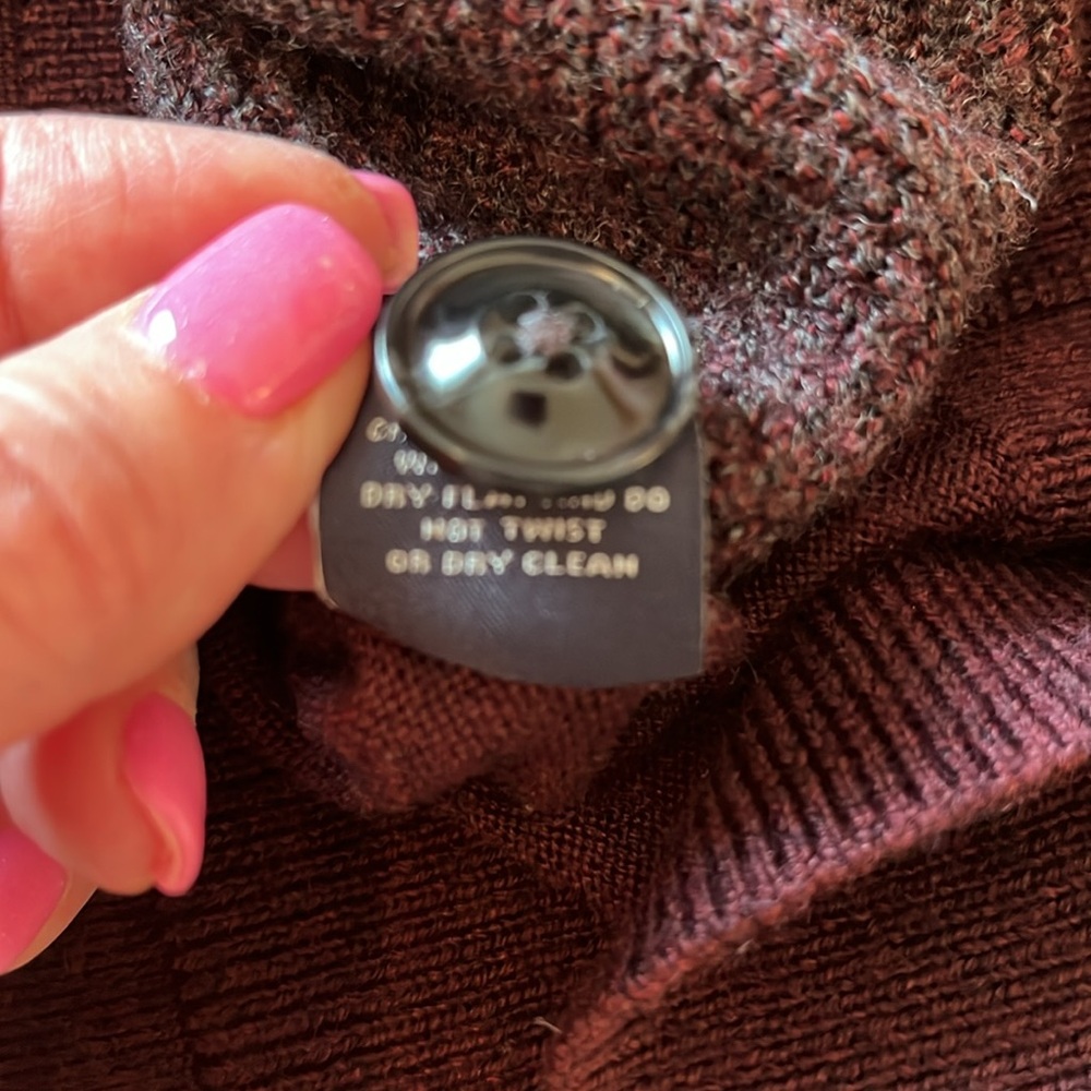 Hart Schaffner Marx Merino Wool Blend Cardigan - Picture 8 of 8